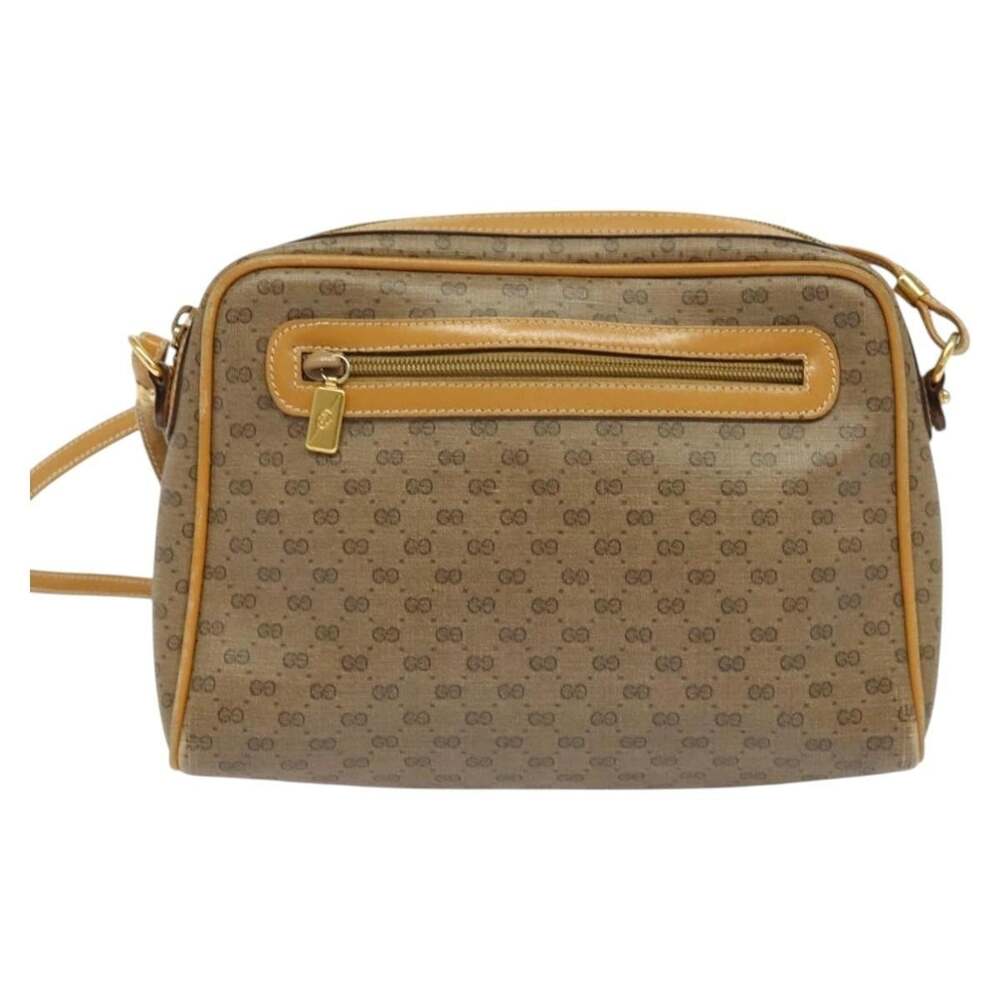Gucci Micro GG Supreme Shoulder Bag Beige
